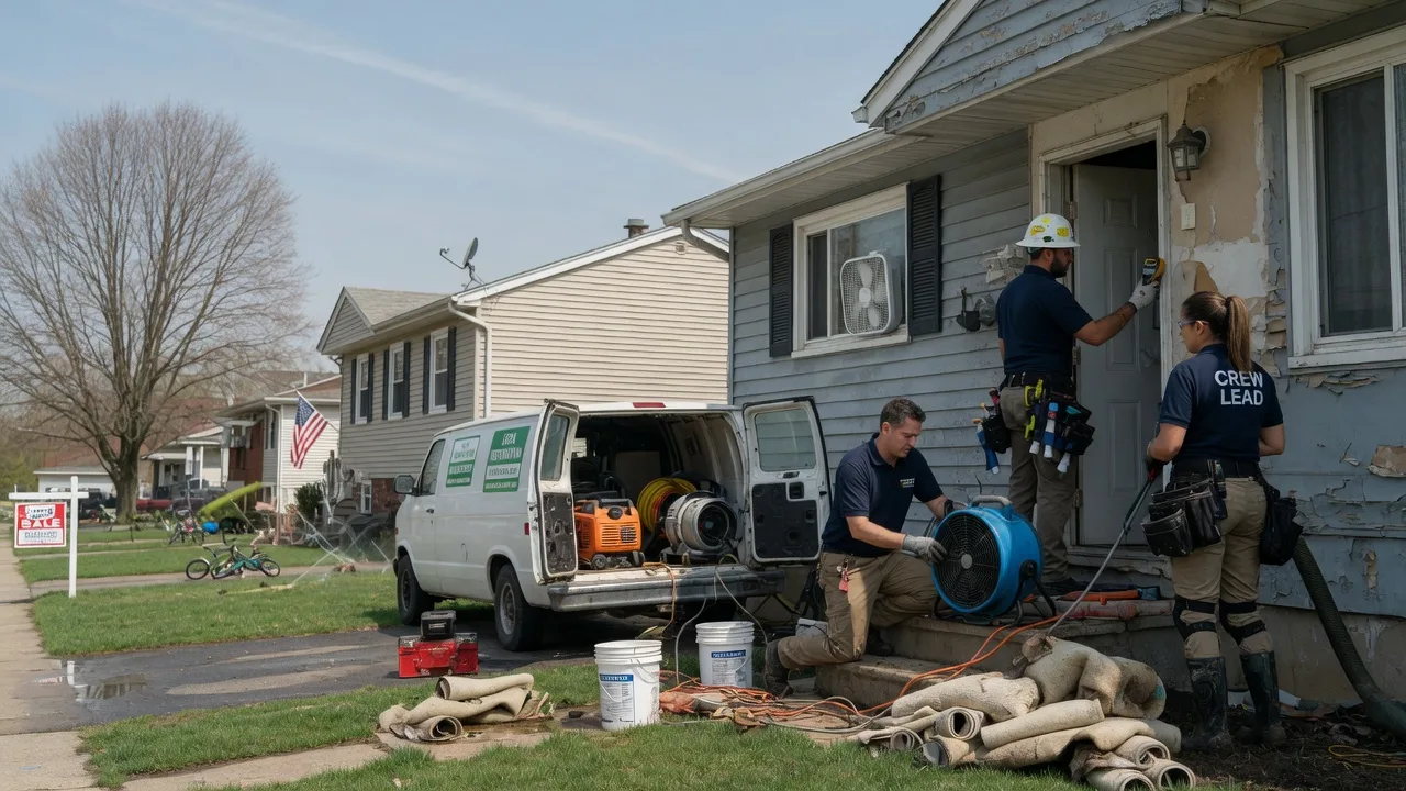 Flood Cleanup in Lawrence, NE near me