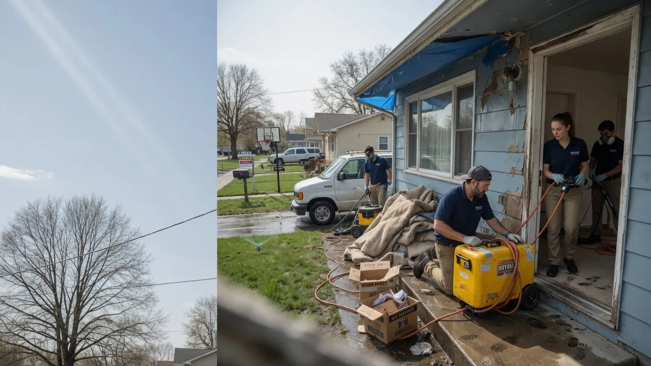 Basement Flood Cleanup in Lawrence, NE near me